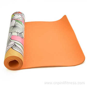 Eco Microfiber Surface TPE Suede Yoga Mat